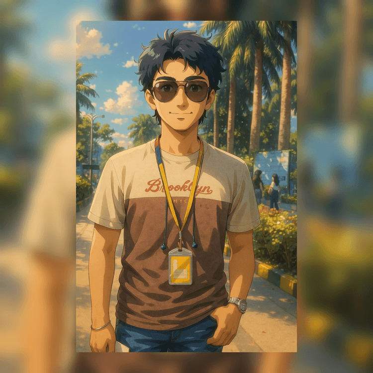 Developer Profile Portrait